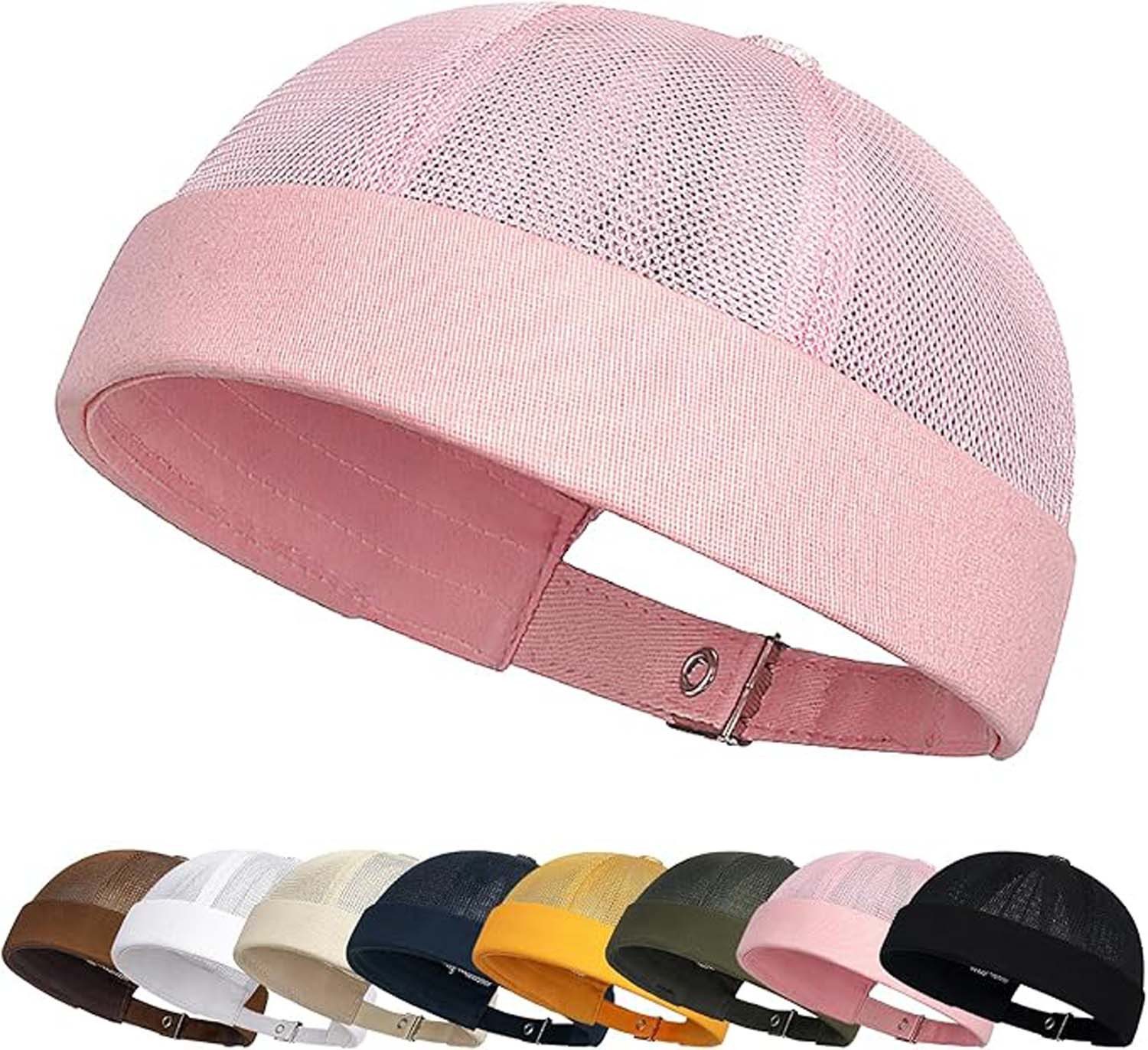 Zaewry Dockermütze Verstellbar Seemannsmütze UV-Schutz Dockermütze Sommer Hafenmütze