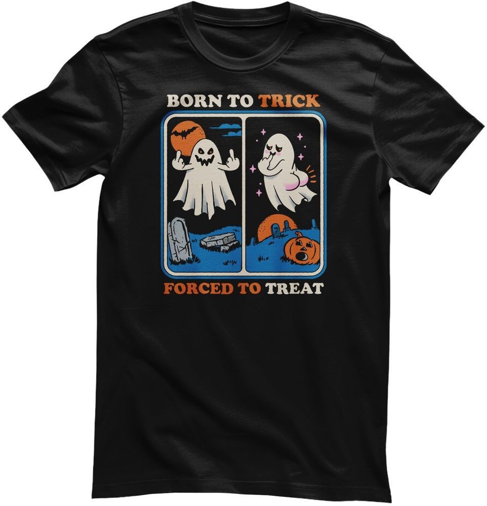 Steven Rhodes T-Shirt Born To Trick - Forced To Treat T-Shirt