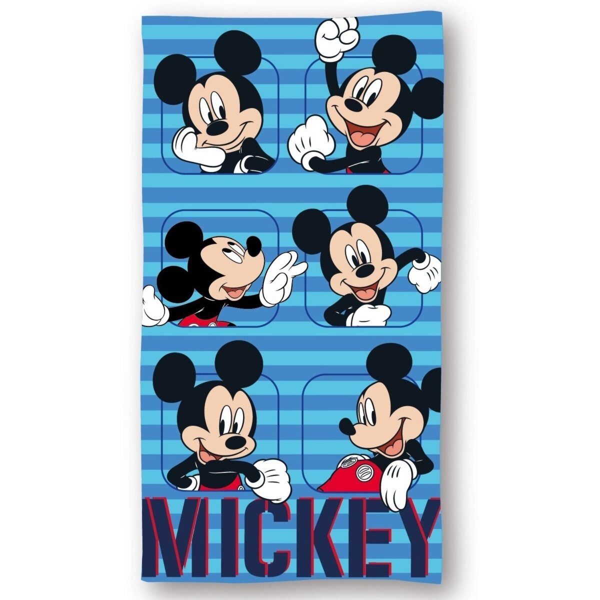 Disney Badetücher Mickey Mouse Strandhandtuch Badetuch 140x70 cm, 100% Poly günstig online kaufen