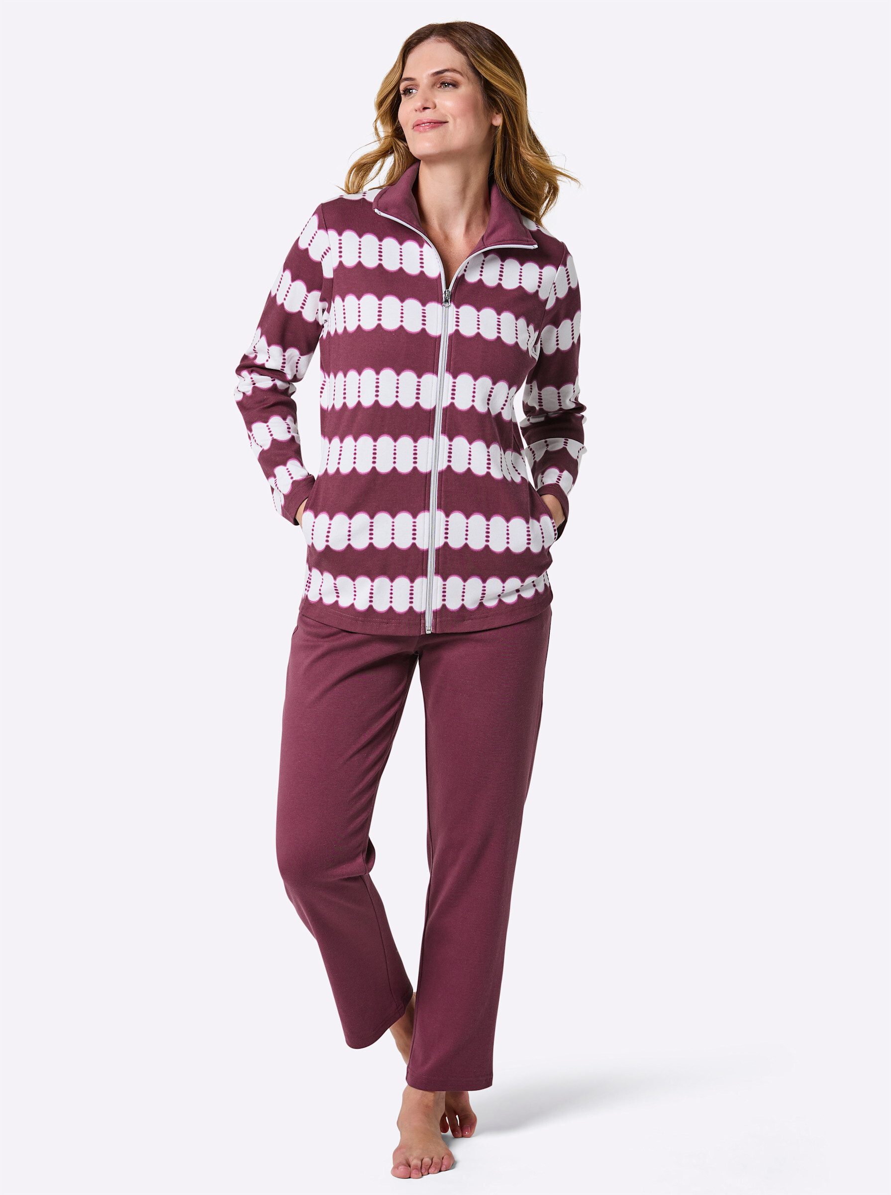 Witt Hausanzug Hausanzug Langarm