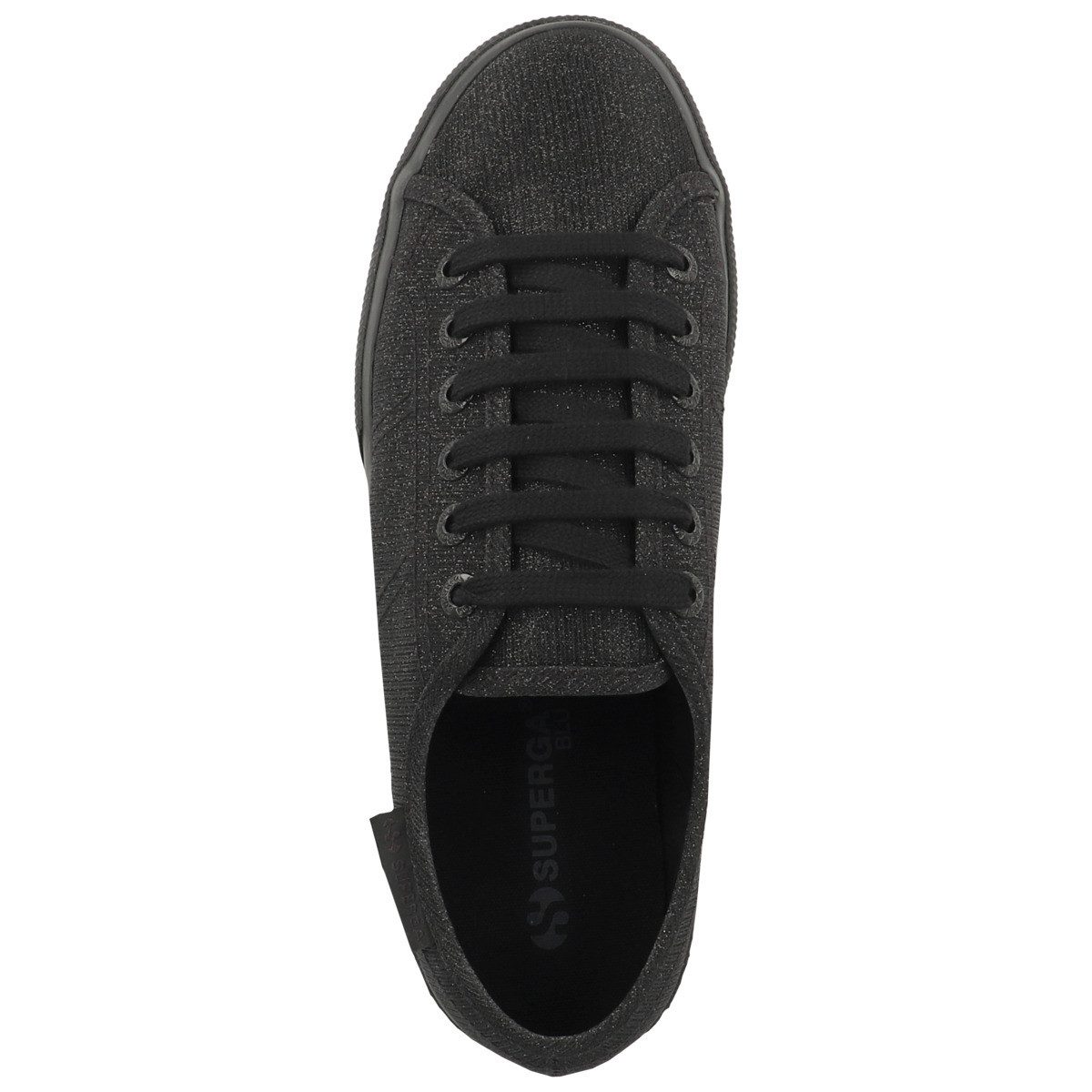 Superga 3790 Platform Jersey Lame Leggera Damen Sneaker Turnschuhe, Sportschuhe, Freizeitschuhe, Halbschuhe, Schnürschuhe