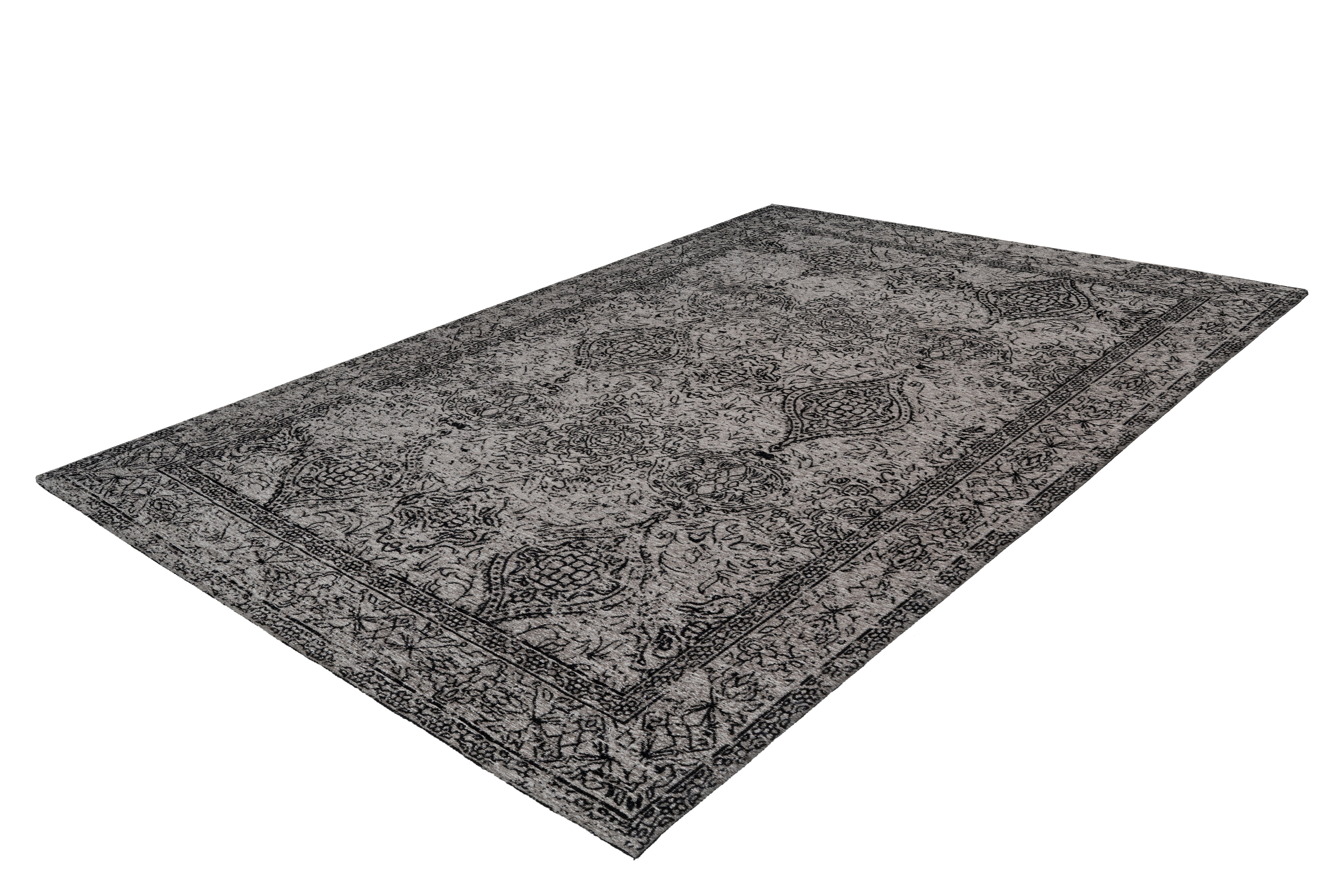 Arte Espina Teppich Iglesia 300, rechteckig, Höhe: 10 mm, Jacquard-Teppich, dezente Farbwahl, Rücken aus 100 % Baumwolle