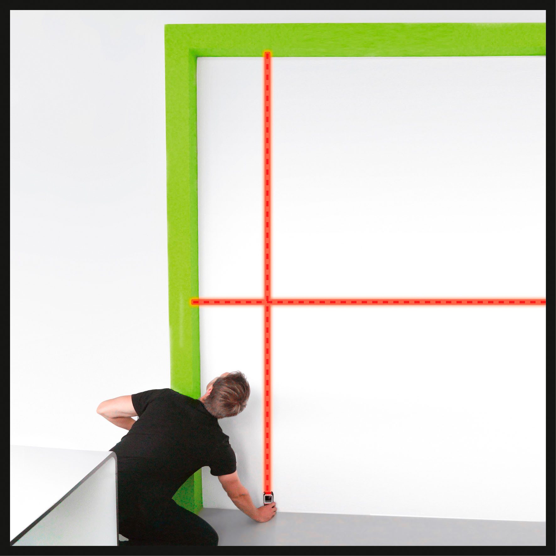 Einhell Lasermessgerät Laser-Distanzmesser TC-LD 25