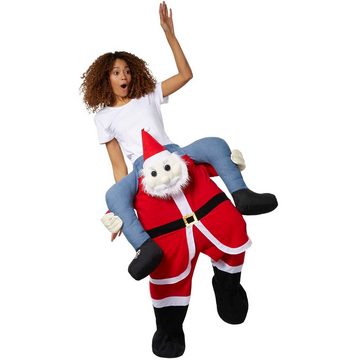 dressforfun Kostüm Huckepack-Kostüm Weihnachtsmann