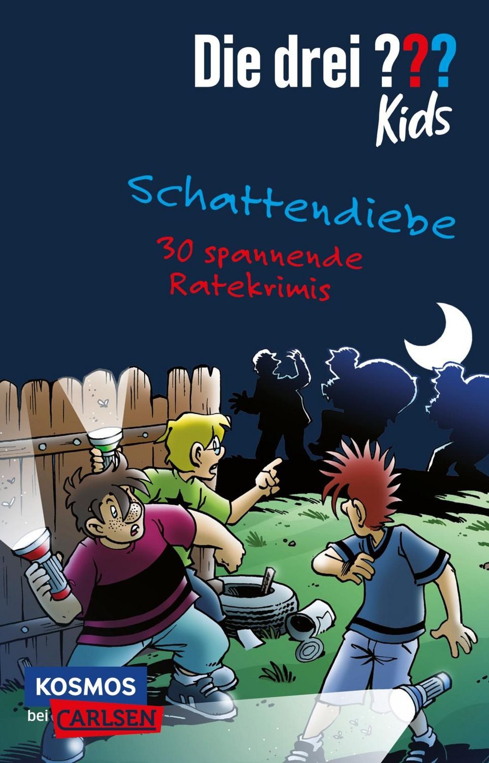 Die drei ??? Kids: Schattendiebe. 30 spannende Ratekrimis! / Ulf Blanck