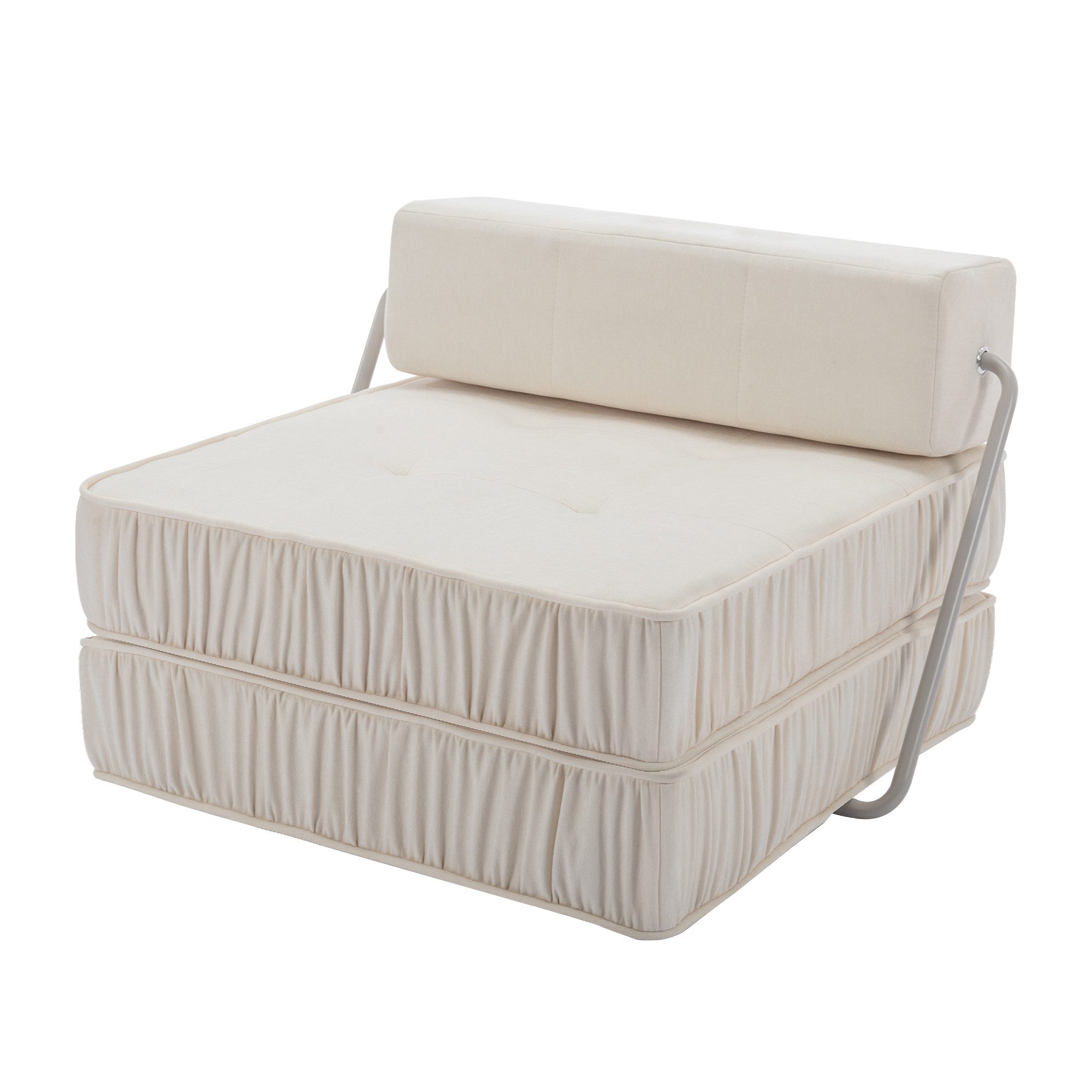 REDOM Sofa Modulares Klapp-Schlafsofa, Futon-Schlafsessel,abnehmbares Rückenkissen für Wohnzimmer 1 Teile