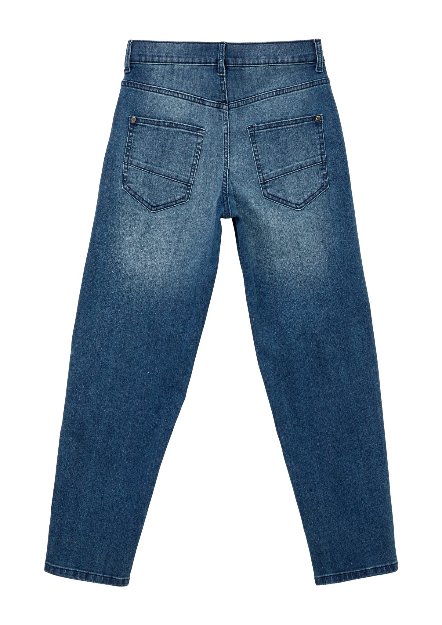 Relaxed / s.Oliver Leg Tapered / Rise Fit Mid 5-Pocket-Jeans / Dad Waschung Jeans