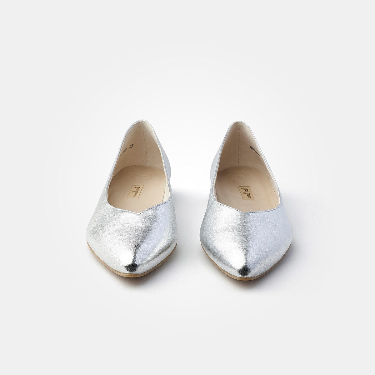 Paul Green Paul Green 3772-145, Ballerina, Silber, Damen Ballerina
