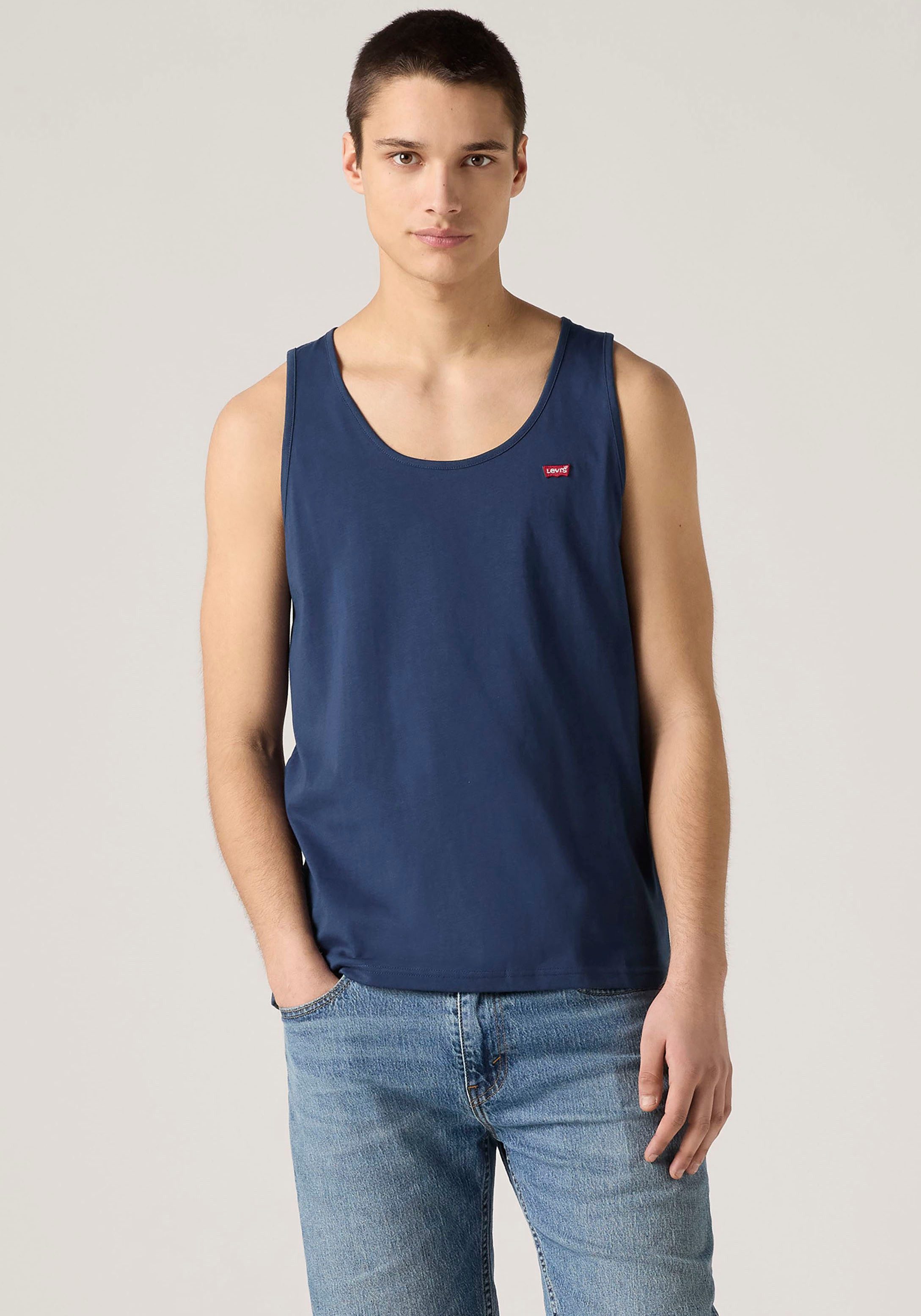 Levi's® Tanktop LSE HOUSEMARK TANK mit Logo Stickerei