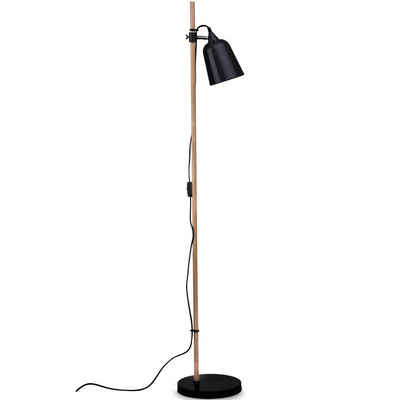 Konsimo Stehlampe PLISO Stehleuchte Skandinavischer Stil 150cm, ohne Leuchtmittel, 3,6m, E14