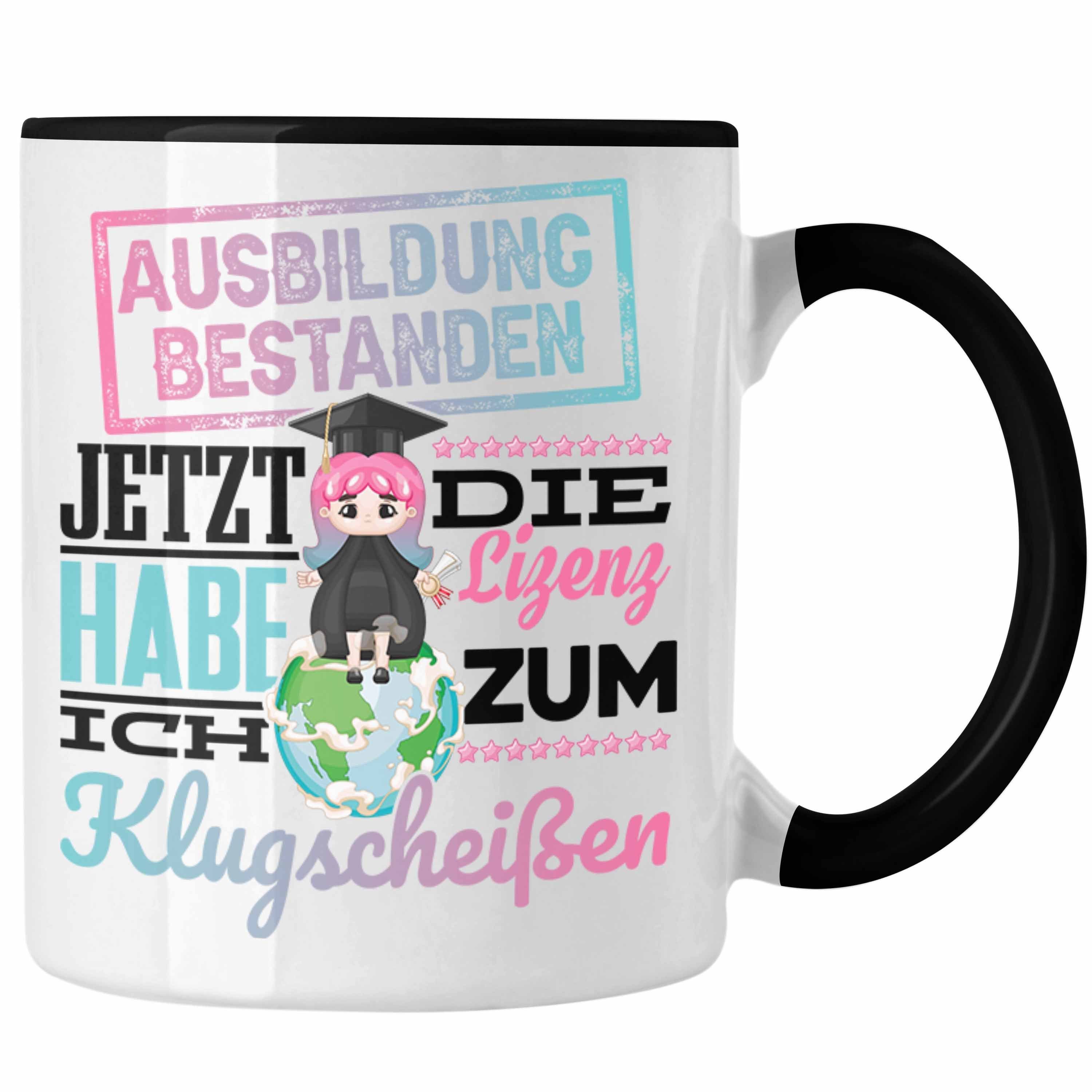 Trendation Tasse Ausbildung Bestanden Stempel Geschenk Tasse Geschenkidee Bestandene Pr