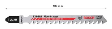 BOSCH Stichsägeblatt Expert Fiber Plaster T141 HM (10 Stück), Stichsägeblatt - 10er-Pack