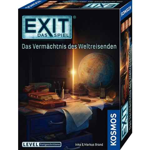 Kosmos Spiel, Rätselspiel EXIT, Das Spiel, Das Vermächtnis des Weltreisenden, Made in Germany