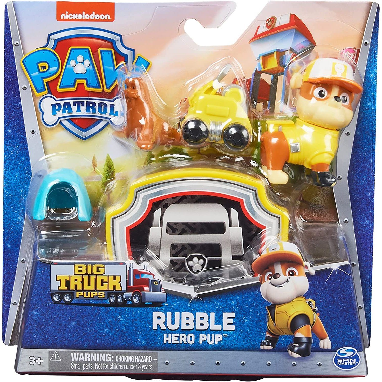 Spin Master Spielfigur 6065253 PAW Patrol - Big Truck Pups - Hero Pups - Rubble