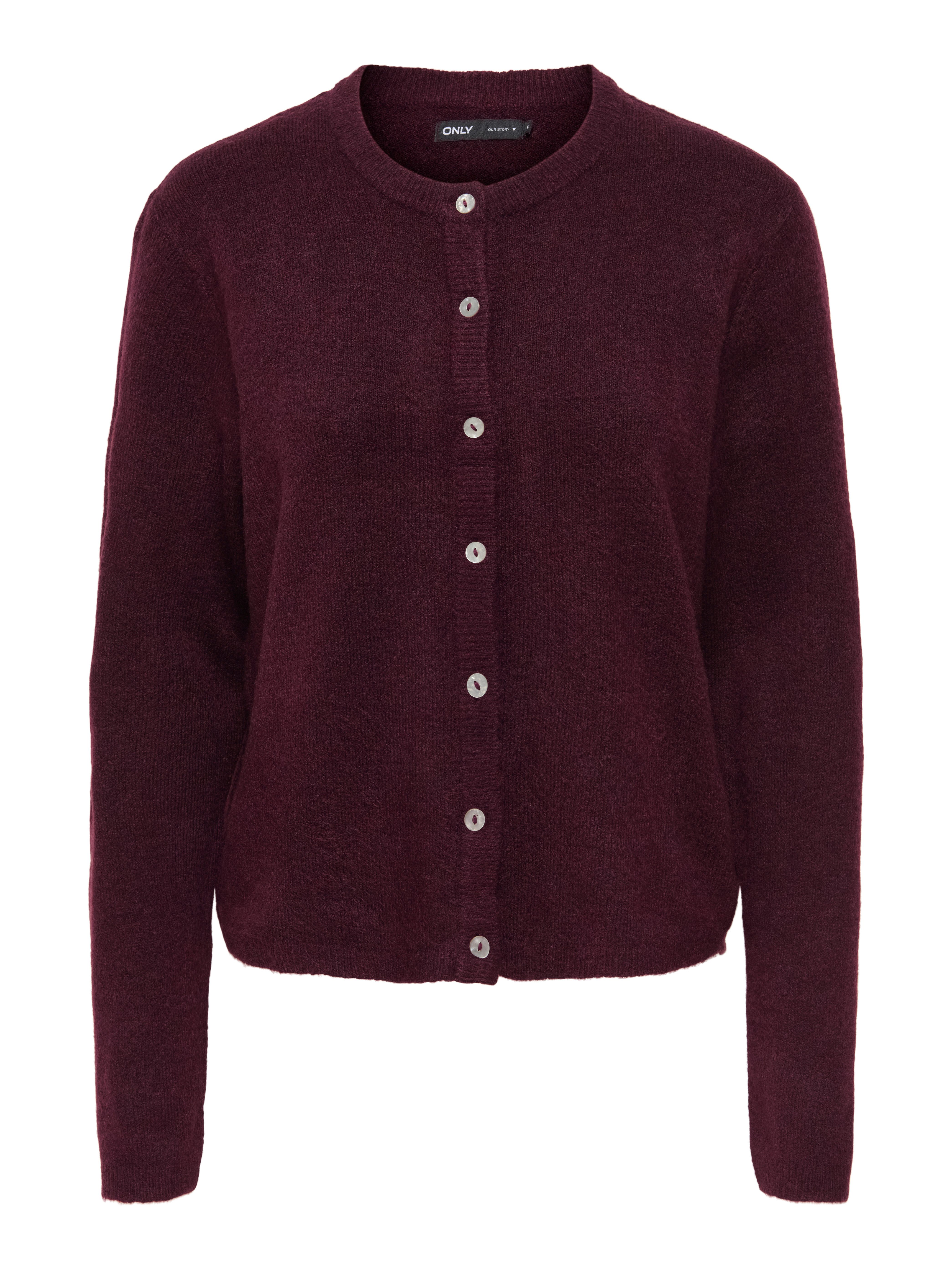 ONLY Strickjacke ONLSIMONI L/S O-NECK CARDIGAN KNT NOOS Materialmix, relaxed fit