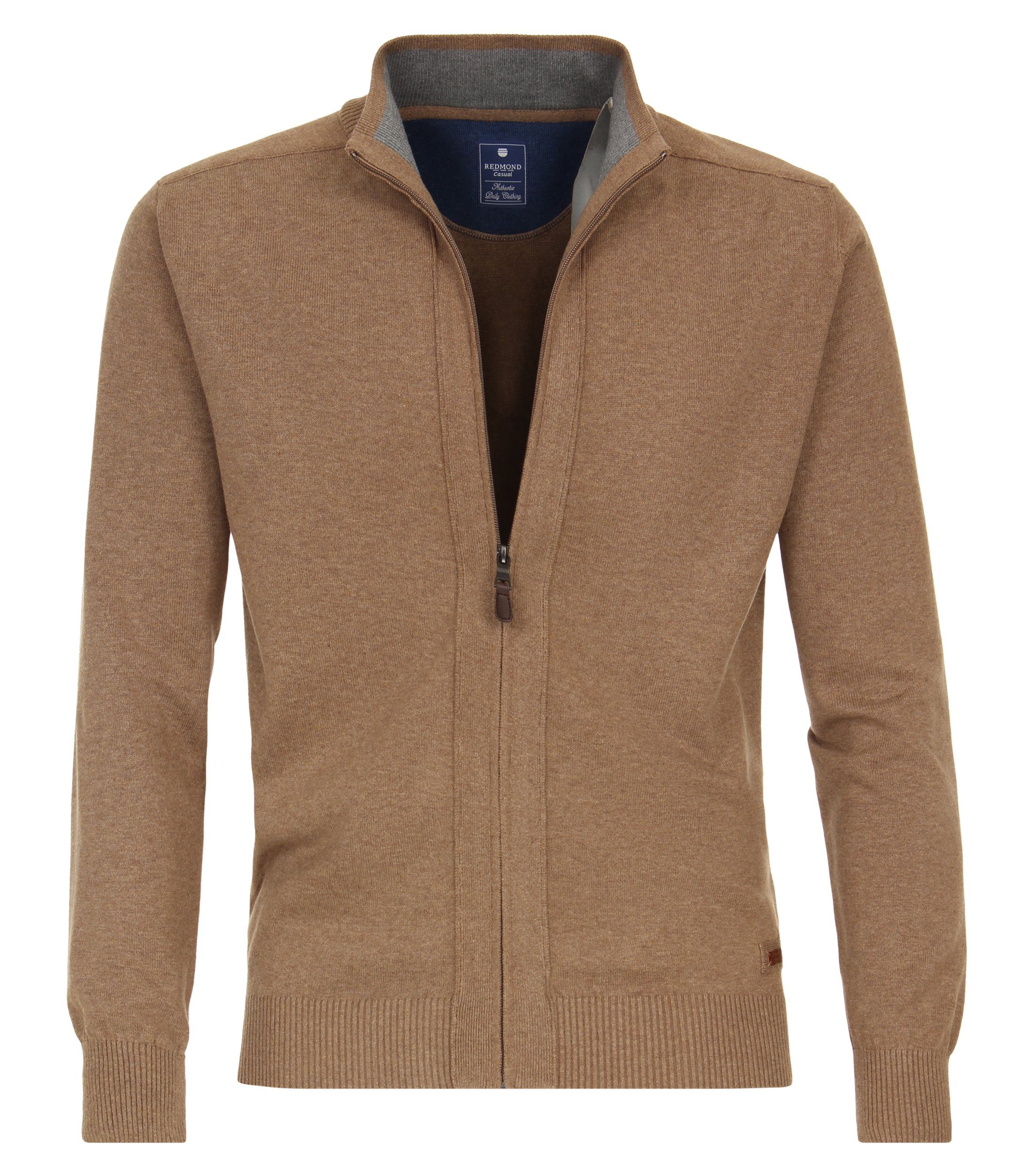 Redmond Strickjacke uni