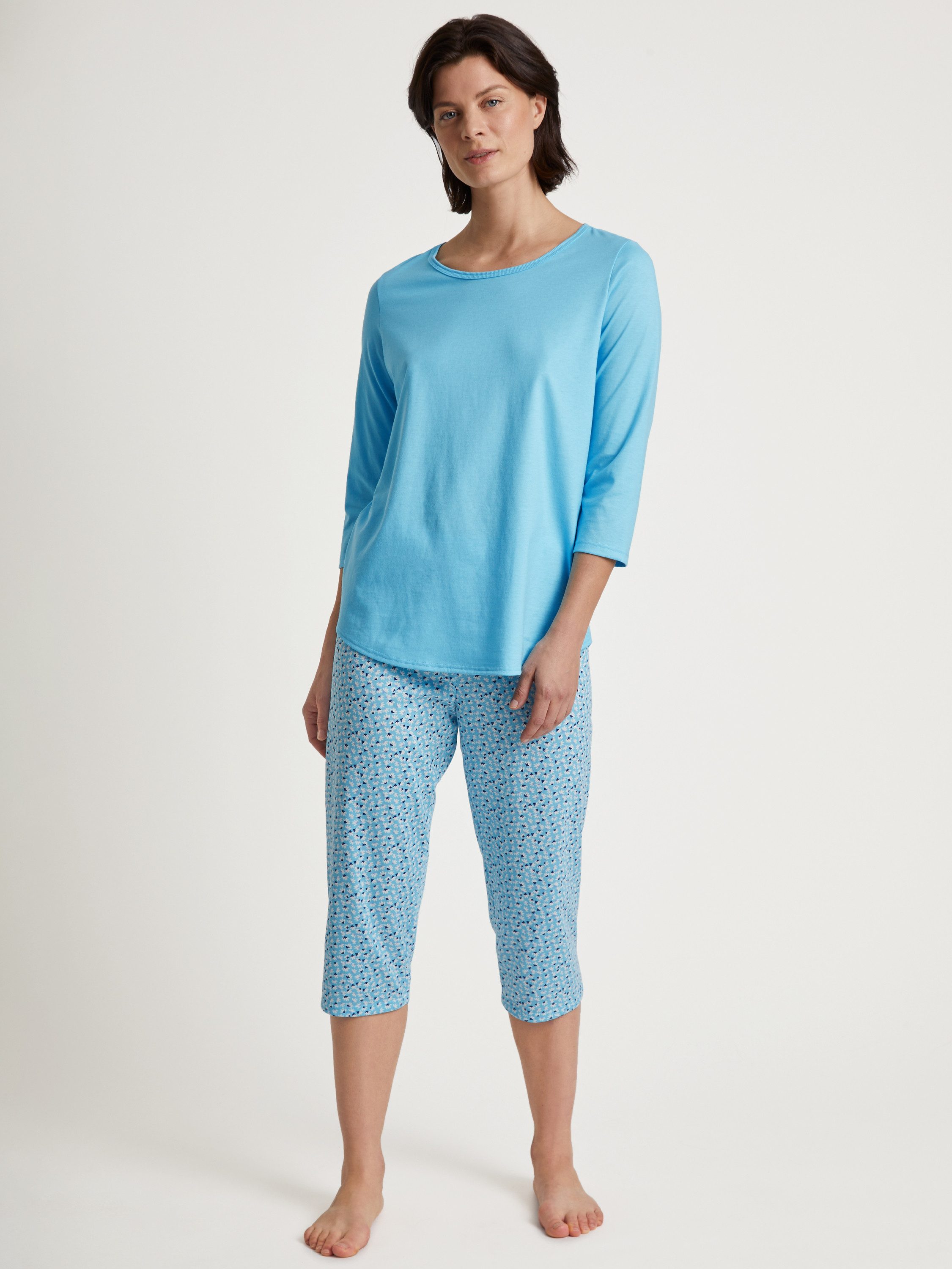 CALIDA Capri-Pyjama Cotton Special Damen (2 günstig online kaufen