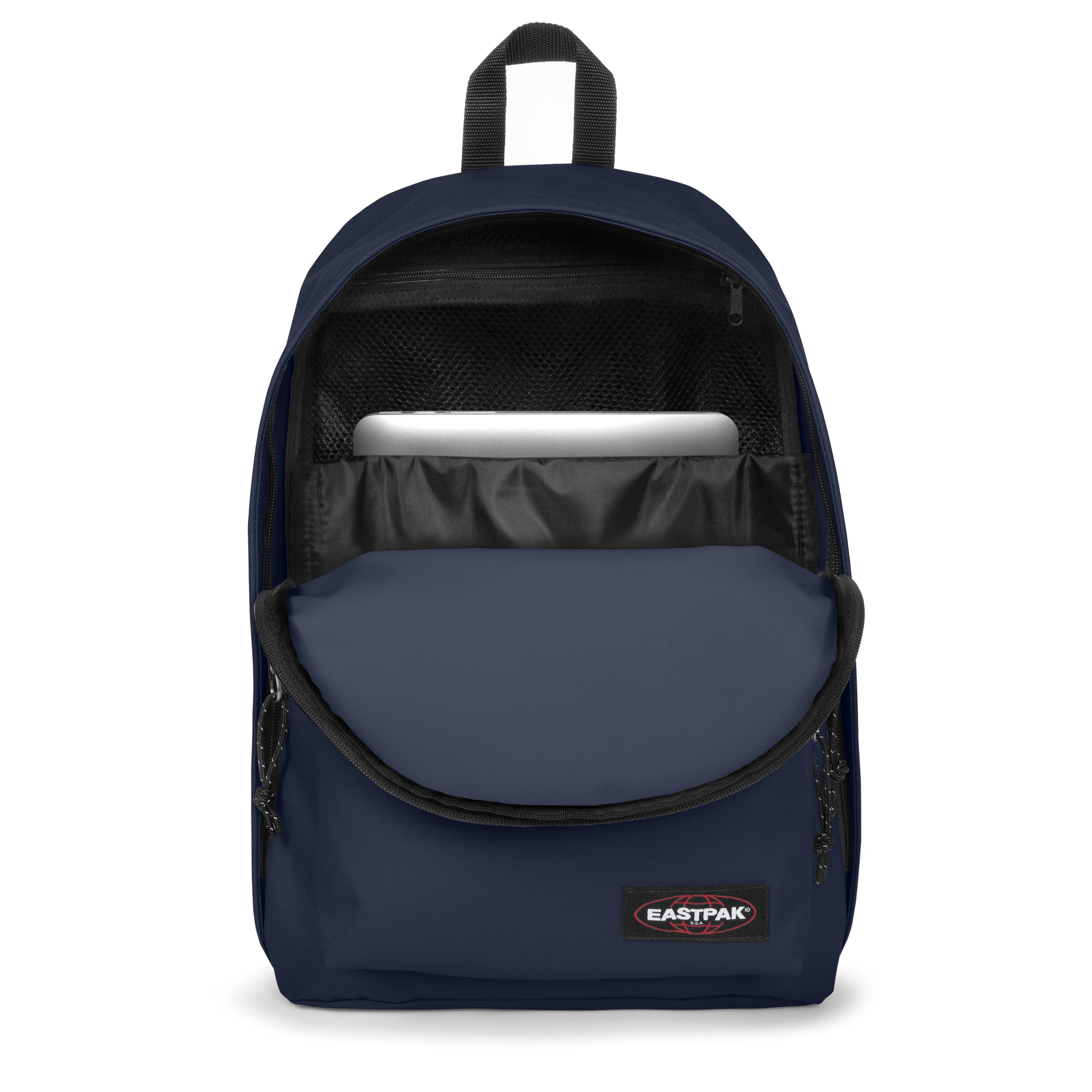 Eastpak Freizeitrucksack OUT OF OFFICE, Unisex Schulrucksack, Businessrucksack mit Logo-Aufnäher