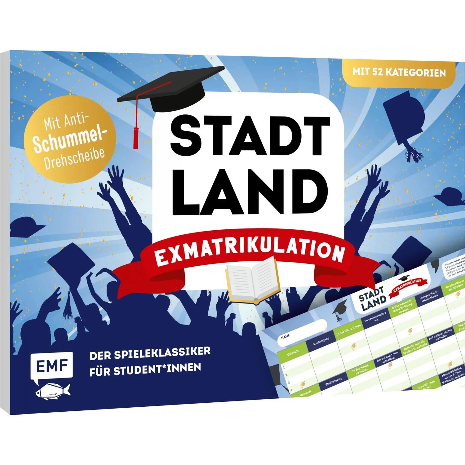 Michael Fischer Spiel Stadt, Land, Exmatrikulation - Der Spieleklassiker für Studentinnen...