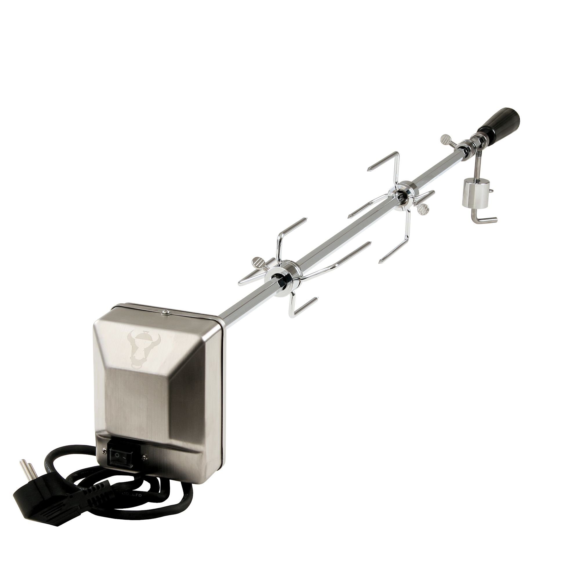 BBQ-Toro Grillspieß Universal Grillspieß Set 90 cm, inkl. 2X Fleischnadeln