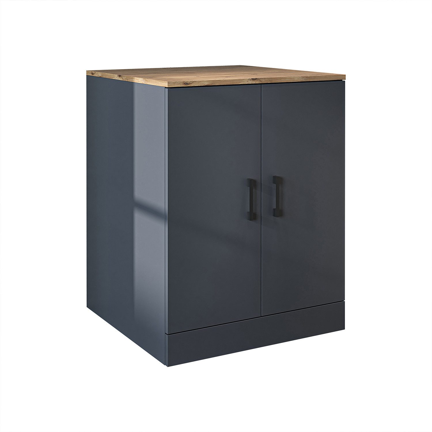 Roomart Waschmaschinenumbauschrank ATRIA – Umbauschrank für Badezimmer / HWR - 70cm (Waschmaschinenschrank - B/H/T: 70 x 90 x 69 cm) •Weiß •Weiß-Eiche •Eiche •Anthrazit-Eiche