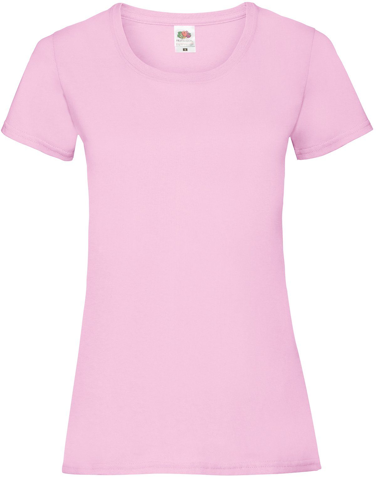 Rundhalsshirt Fruit of the Loom Valueweight T Lady-Fit