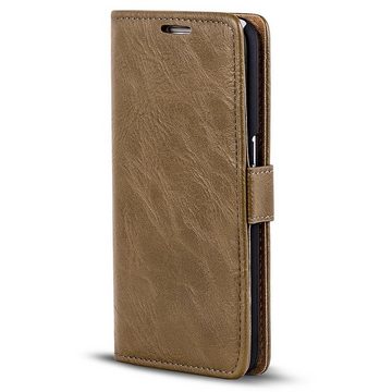 CoolGadget Handyhülle Retro Klapphülle für Samsung Galaxy S9 5,8 Zoll, Schutzhülle Wallet Case Kartenfach Hülle für Samsung Galaxy S9