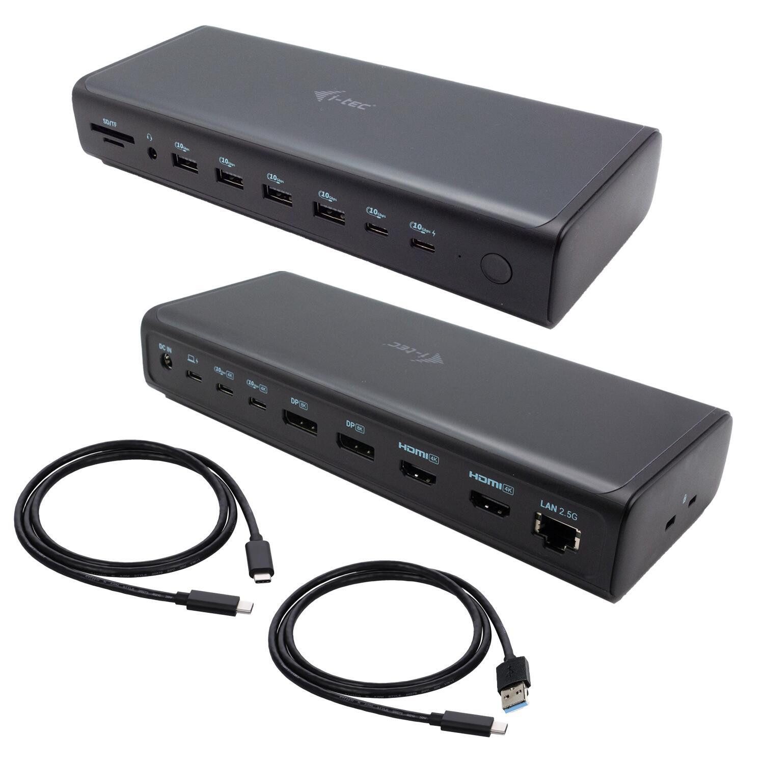 I-TEC Laptop-Dockingstation i-tec Universal 6x 4K/60Hz Display Docking Station
