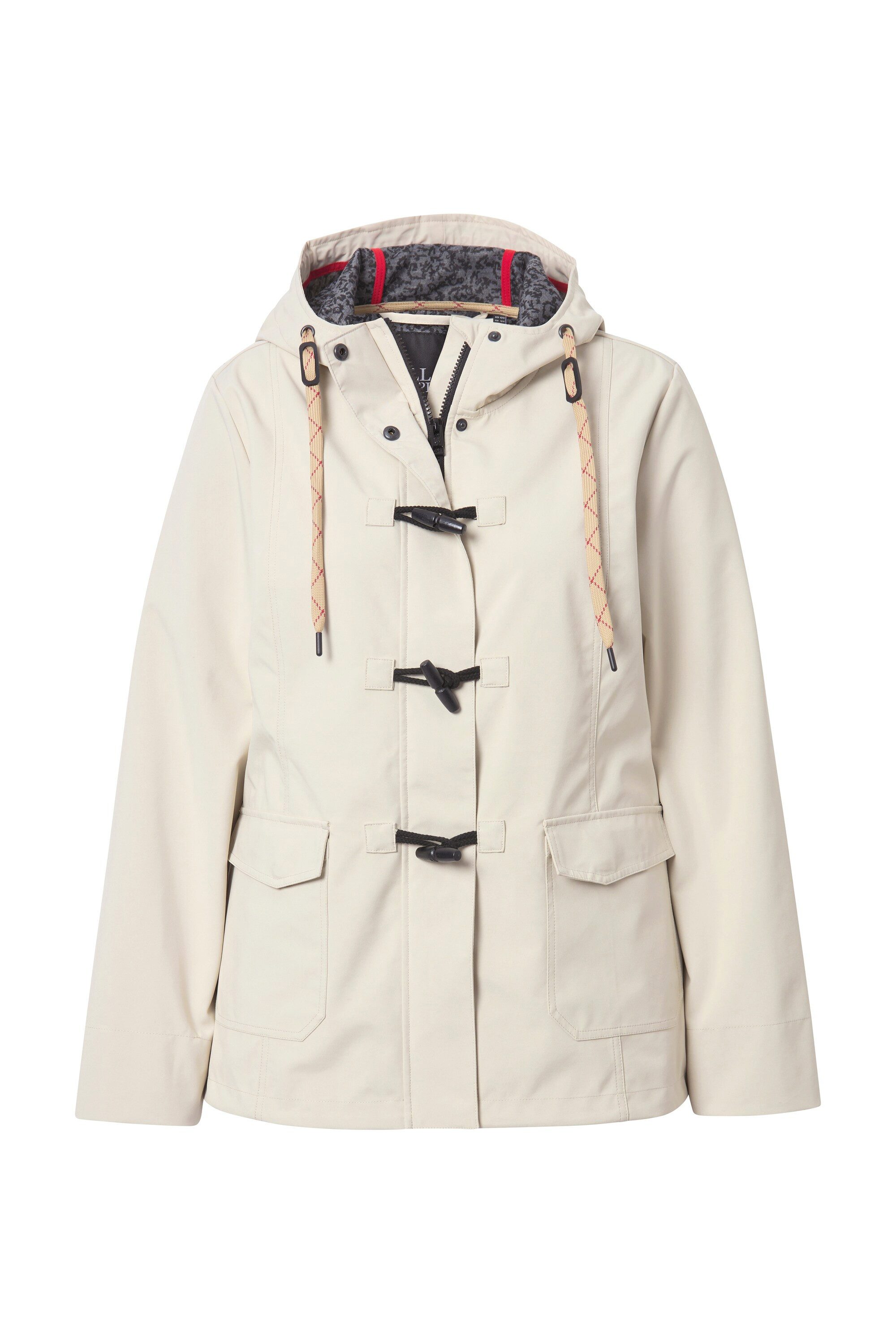 Ulla Popken Softshelljacke HYPRAR Softshell-Jacke wasserabweisend günstig online kaufen