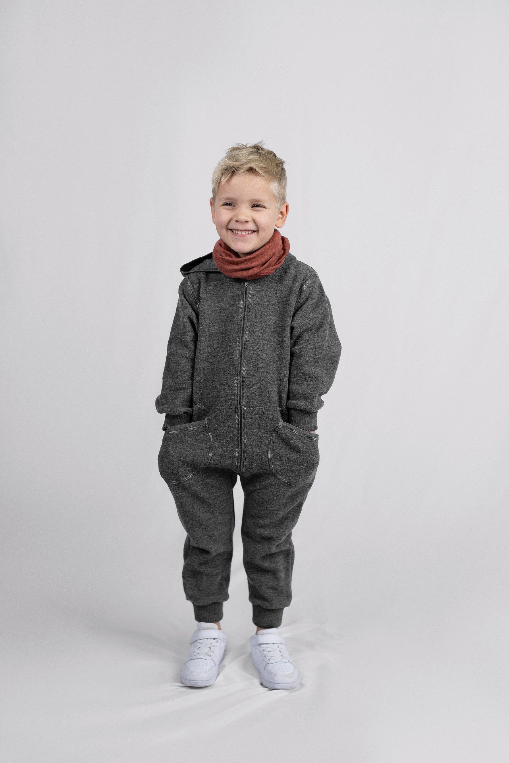 Engel Naturkleidung Overall mit Kapuze, Walk
