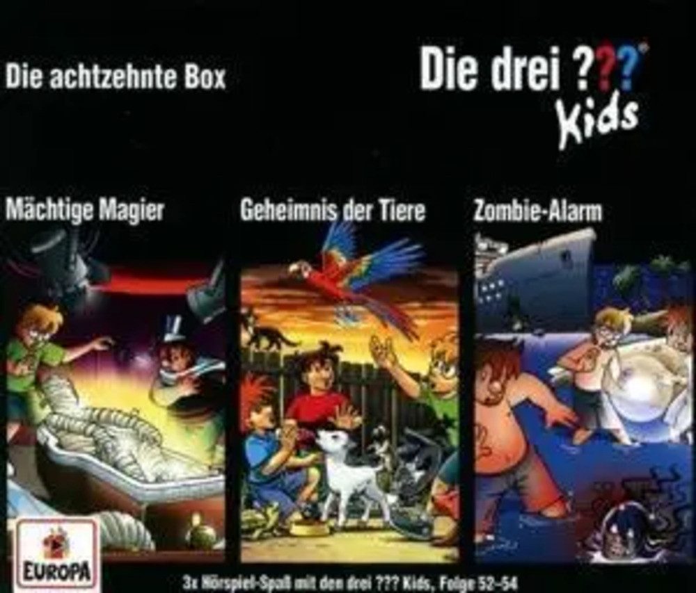 Hörspiel Die drei ??? Kids 18. /3er Box- Folgen 52-54 (3 Audio-CDs)