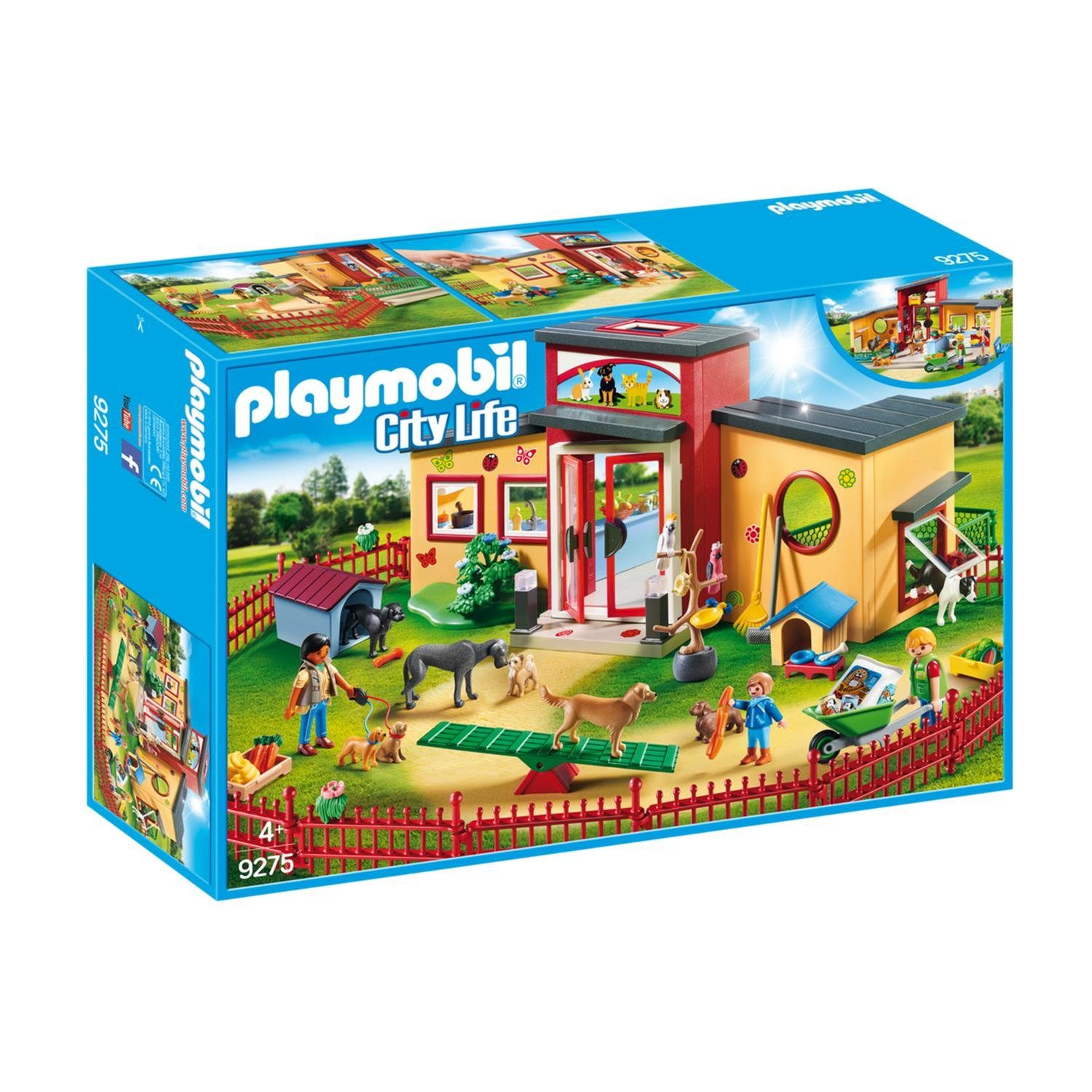 Playmobil® Spielbausteine »9275 Tierhotel "Pfötchen"«