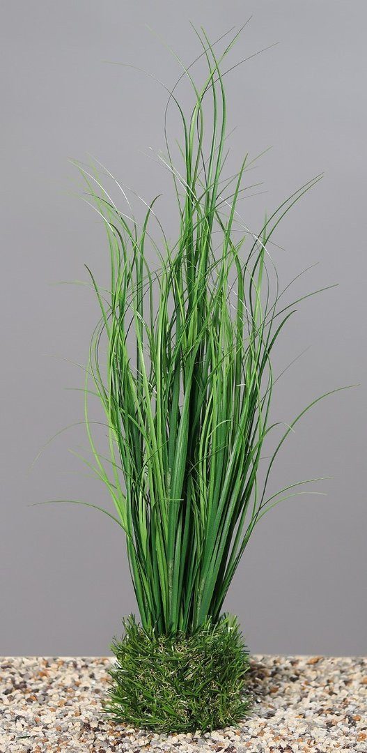 Kunstgras Kunstpflanze GRAS im GRAS. Grasbusch im Topf aus Gras ca 40cm., DPI