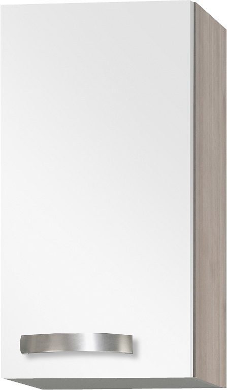 OPTIFIT Hängeschrank Faro, mit Metallgriff, Breite 30 cm weiß Glanz
