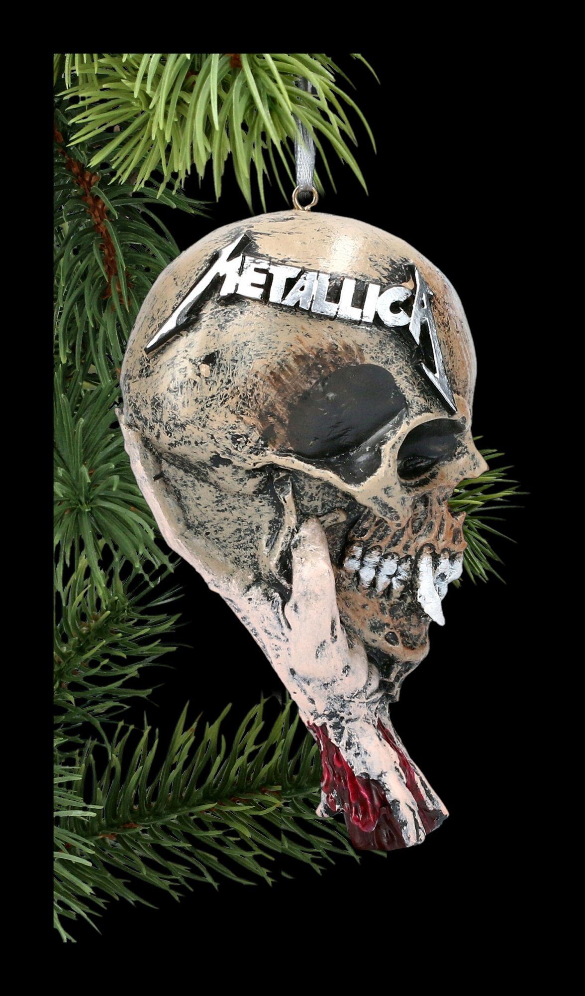 Weihnachten True (1-tlg) Merchandise GmbH Christbaumschmuck Musik - Metallica Christbaumschmuck Figuren - Gothic Sad But Shop