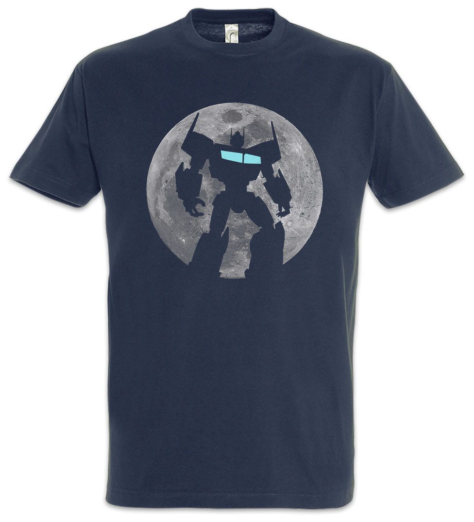 Urban Backwoods Print-Shirt Prime Moon Herren T-Shirt Truck Mond Optimus Leader Auto Robot Bot (1-tlg) Comic Kult Autobots Michael
