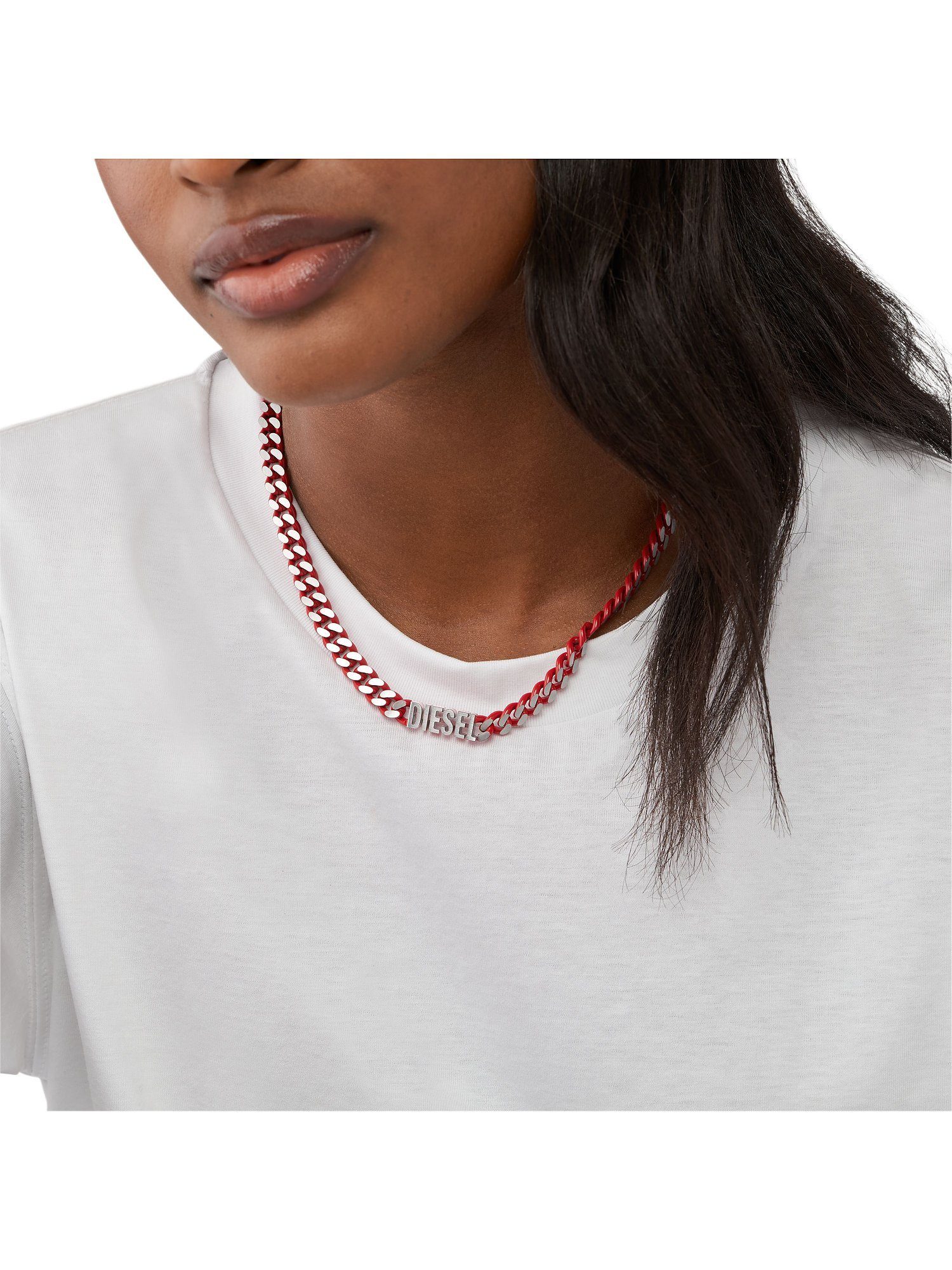 Diesel Edelstahlkette Diesel Herren-Kett...