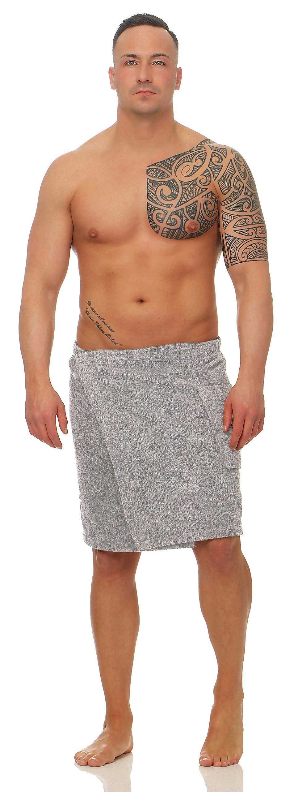 CLASS HOME COLLECTION Saunatuch Herren Frottee günstig online kaufen