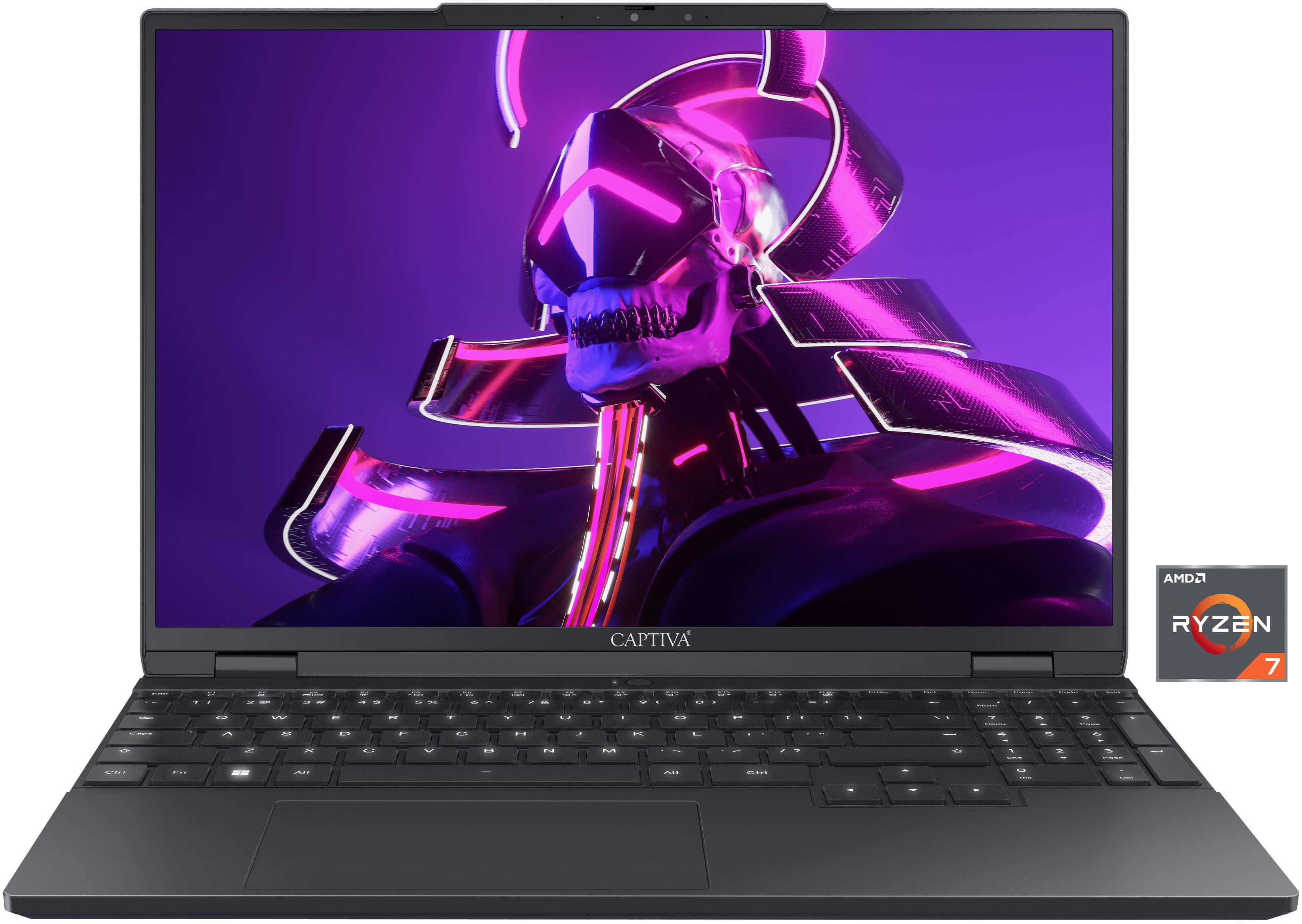 CAPTIVA Business/Office I10-1380GE Business-Notebook (38,9 cm/15,3 Zoll, AMD Ryzen 7 255, Radeon 780M, 16 GB, 1000 GB SSD)