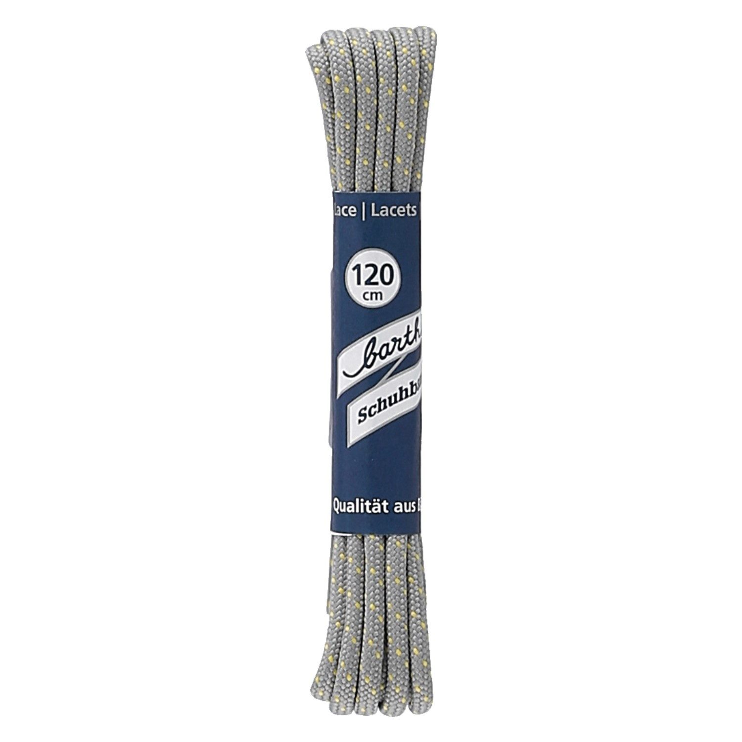 barth schuhbandl Schnürsenkel Magic MTH rund hellgrau/gelb 120cm