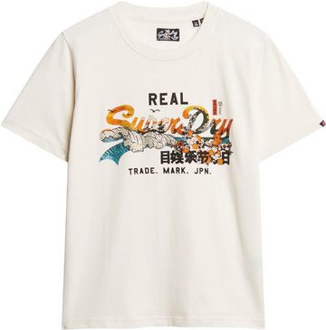 Superdry Print-Shirt TOKYO VL RELAXED T SHIRT
