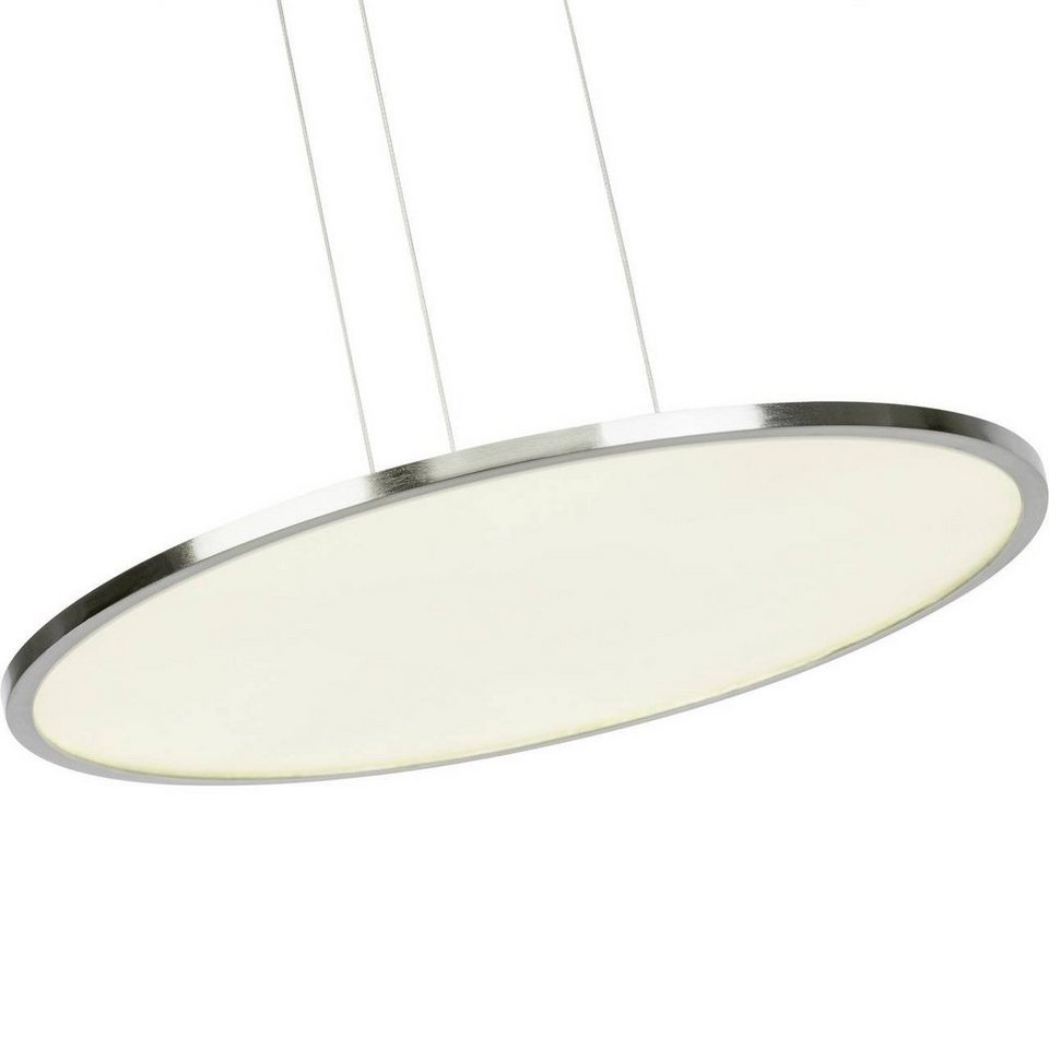 Brilliant Pendelleuchte Ceres, 3000K, Lampe Ceres LED Pendelleuchte Paneel  45cm eisen easyDim 1x 30W LED i, Flache Bauweise und homogene  Lichtverteilung