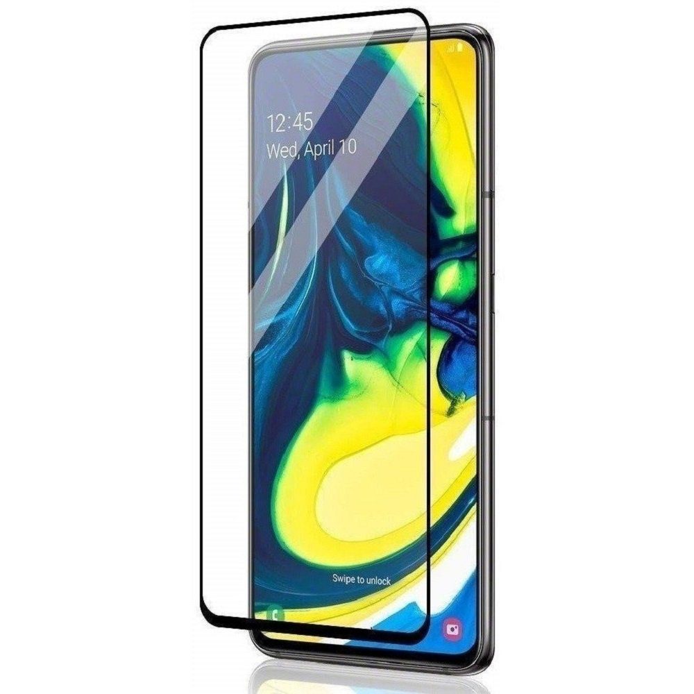 cofi1453 Smartphone-Hülle 5D Full Screen Displayschutzfolie Schutz Glas kompatibel mit Curved