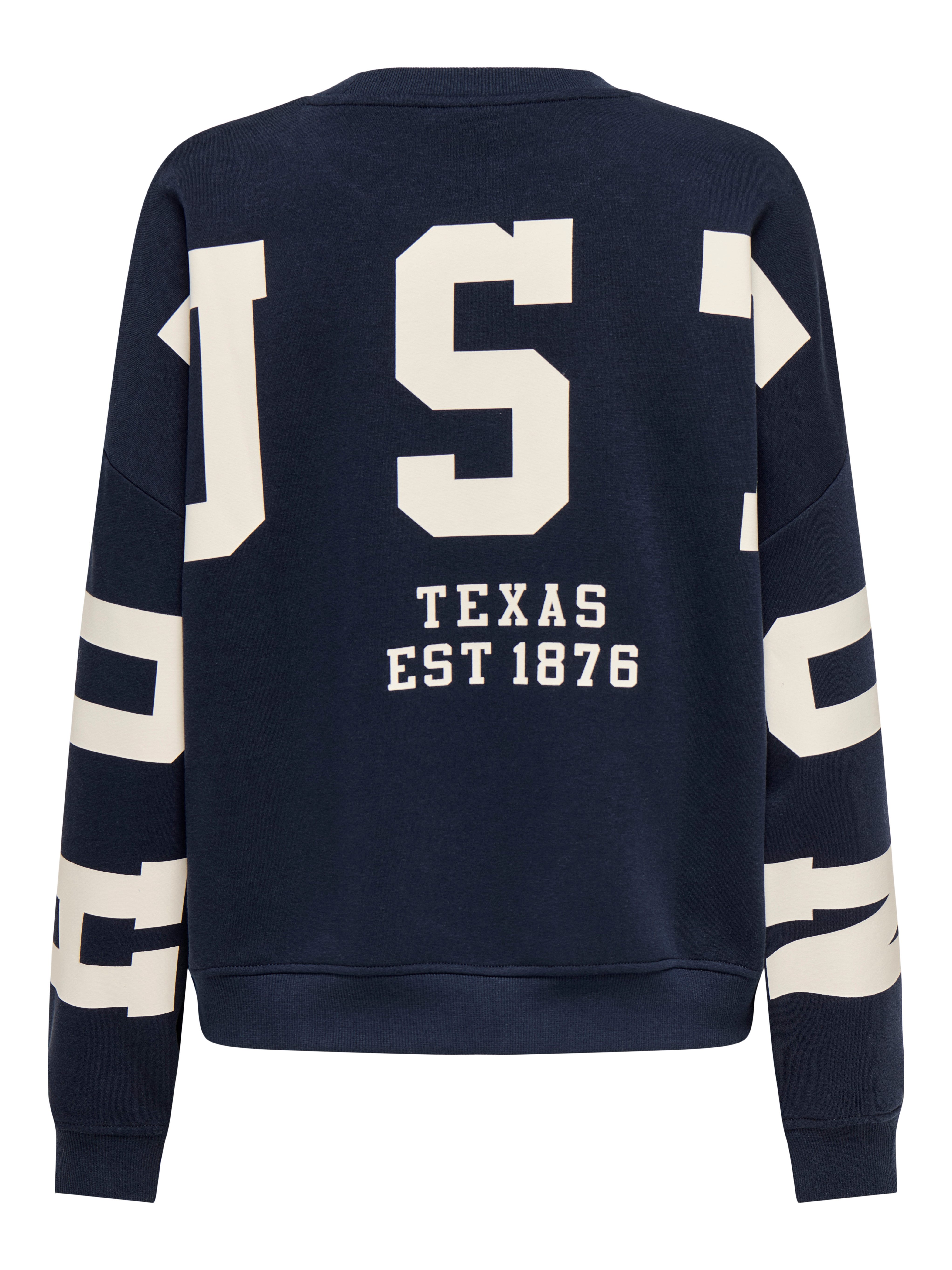 ONLY Sweatshirt ONLSWEAT L/S BACK/SLEEVE PRINT günstig online kaufen