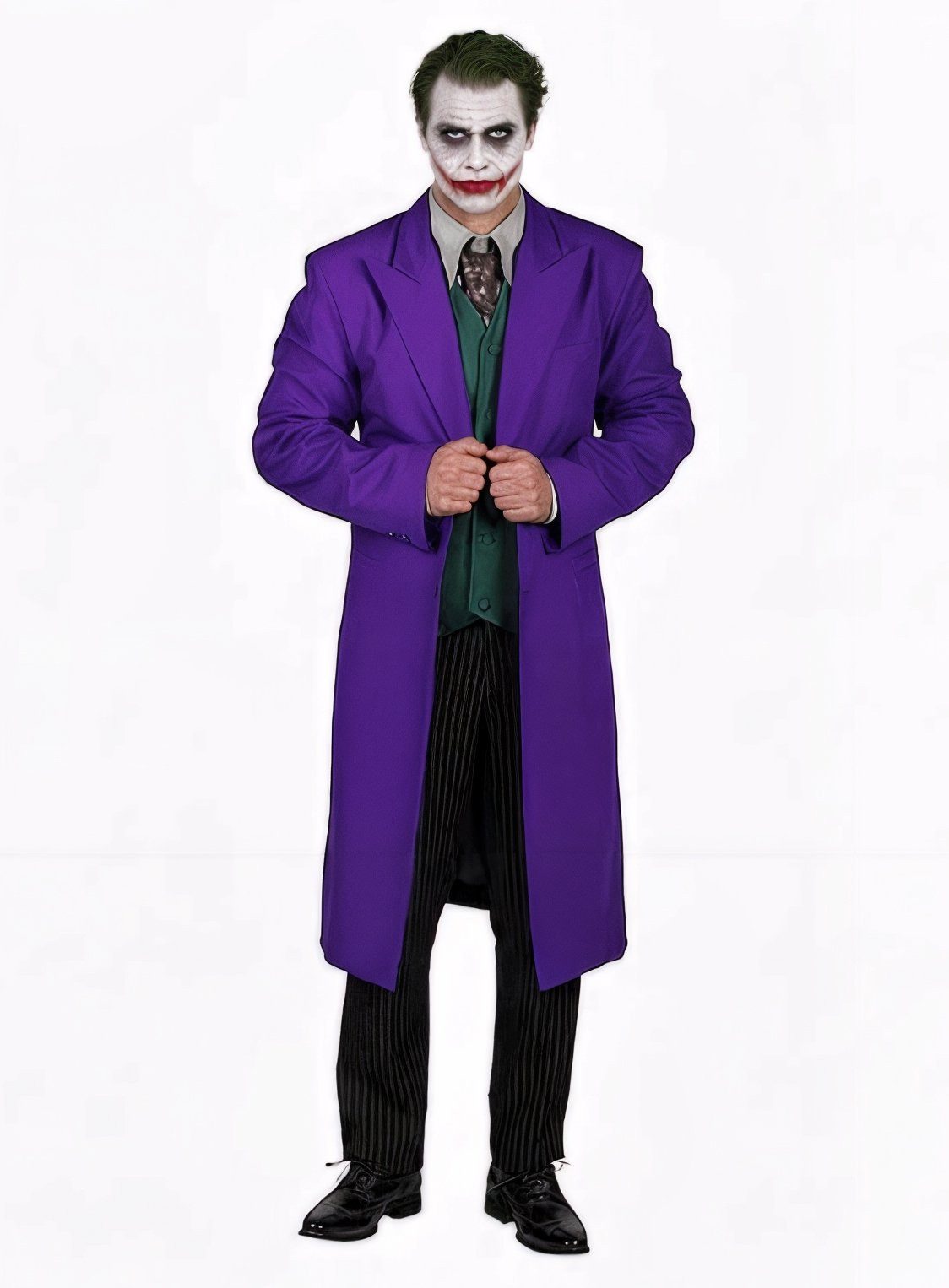 thetru Clown-Kostüm Joker Clown - Halloween Kostüm Herren Anzug, Der passende Anzug für Komiker mit Psychoproblemem