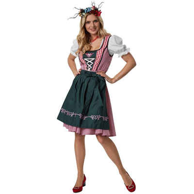 dressforfun Dirndl Frauenkostüm Mini-Dirndl Berchtesgaden Modell 1