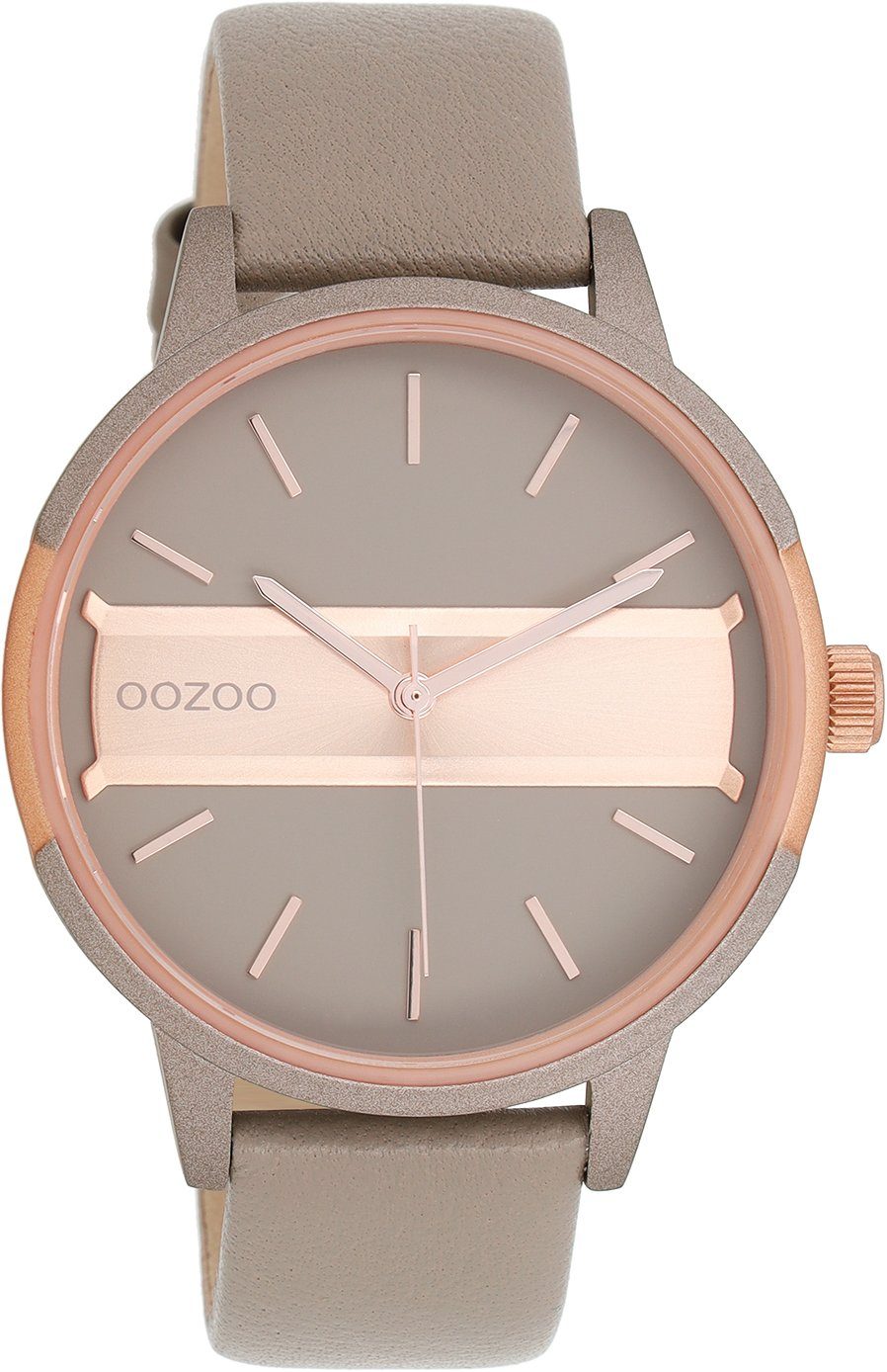 OOZOO Quarzuhr Damenuhr C11153 Armbanduhr Lederband günstig online kaufen