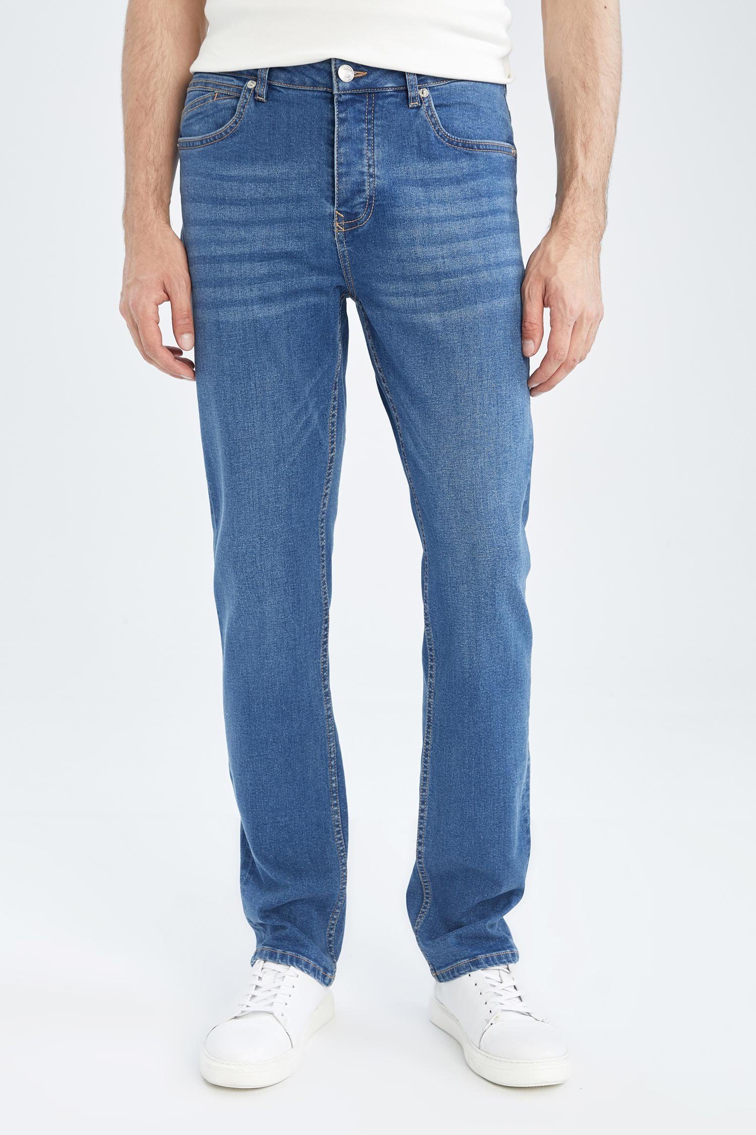 DeFacto Regular-fit-Jeans Herren Regular-fit-Jeans SERGIO -REGULAR FIT