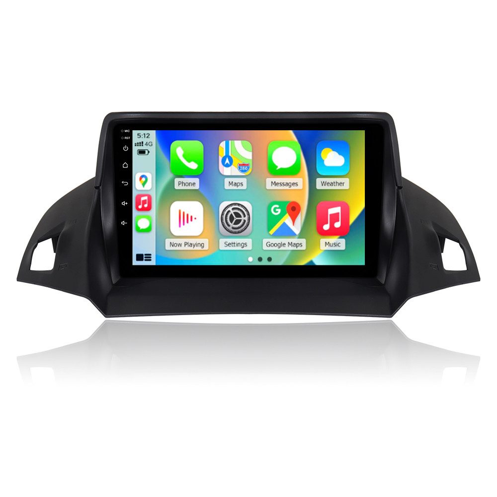 A-Sure 9" CarPlay Android 15 Ford Kuga C-Max MK2 2012-2018 GPS Autoradio (RDS, Android Auto, Bluetooth, Digitalradio (DAB), FM RADIO, WIFI, CARPLAY, SWC)