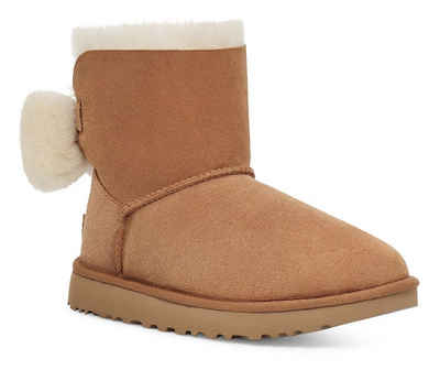 UGG »MINI BAILEY FUZZY BOW« Winterboots mit Wolle